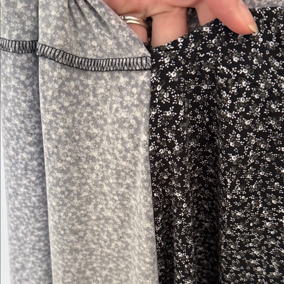 Michael Kors black and white floral wrap dress. Size XL - Picture 2 of 6